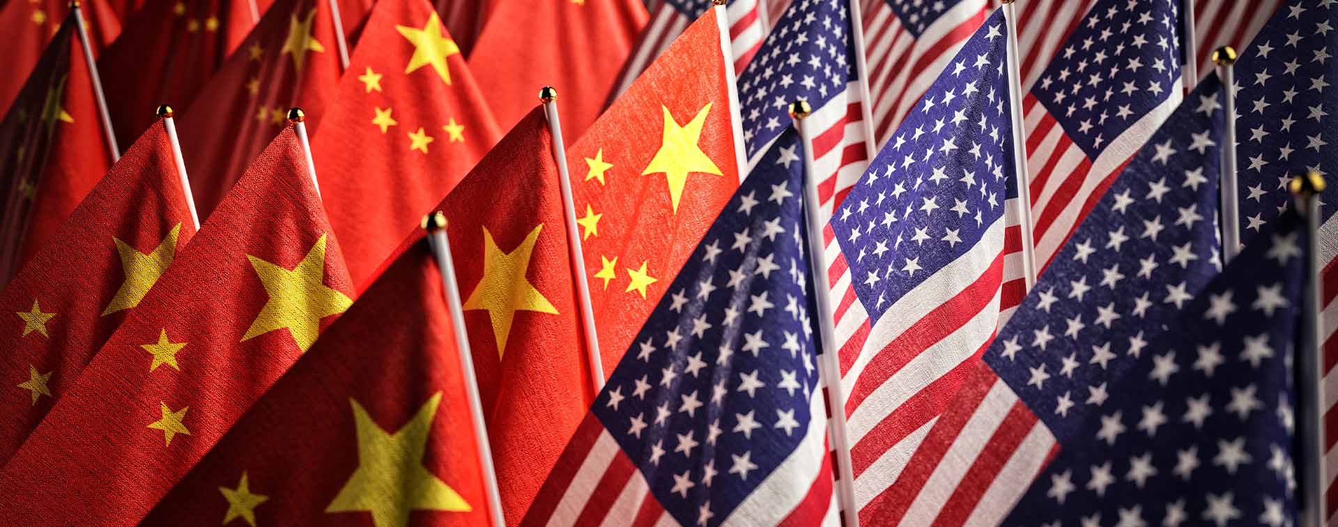 Economic trade war between the USA and China, partnership and diplomacy