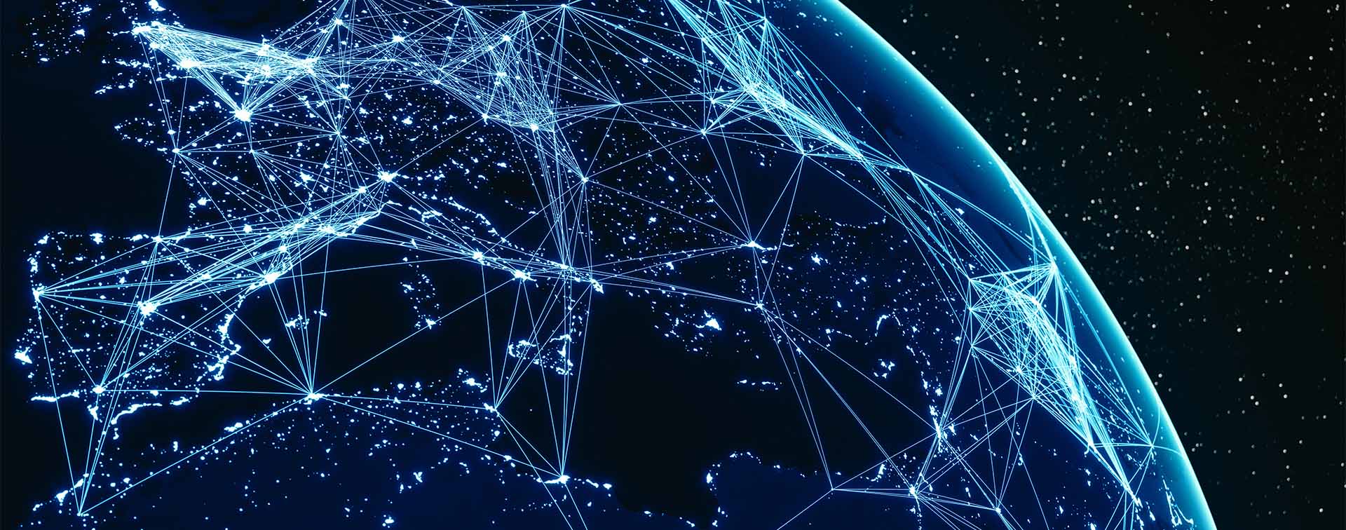 Global Communications (World Map Courtesy of NASA)