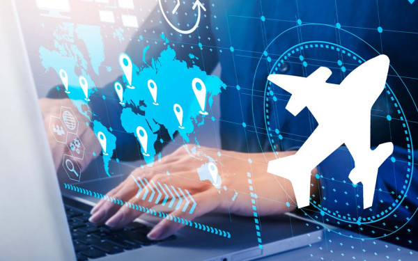 Search for air travel information, air ticket booking for travel