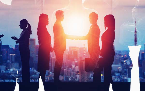 Group of businesspersons. Human resources