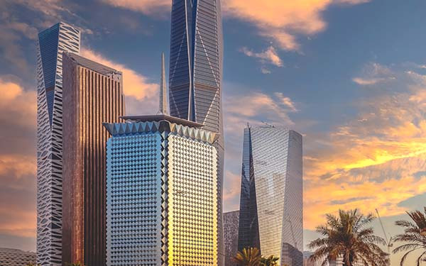 King Abdullah Financial District in Saudi Arabia