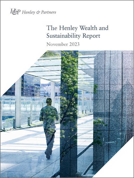 The Henley Wealth and Sustainability Report 2023 Cover